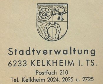 Wappen von Kelkheim/Coat of arms (crest) of Kelkheim