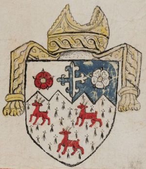 Arms (crest) of Geoffrey Blythe