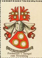 Wappen Freiherren von Spiegel zum Desenberg