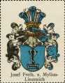 Wappen Jozef Freiherr von Mylius-Linzenich nr. 3484 Jozef Freiherr von Mylius-Linzenich