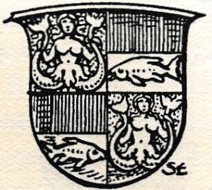 Arms (crest) of Joachim Vischer