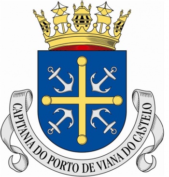 Coat of arms (crest) of the Harbour Captain of Viana do Castelo, Portuguese Navy