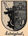 Wappen von Ludwigslust/ Arms of Ludwigslust
