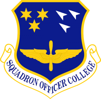 Coat of arms (crest) of the Squadron Officer College, US Air Force