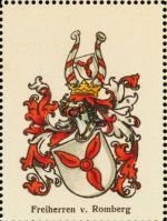 Wapen van Von Romberg/Arms (crest) of Von Romberg