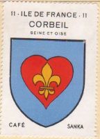 Blason de Corbeil/Arms (crest) of Corbeil