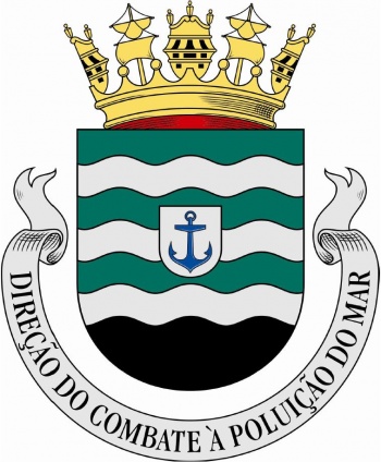 Coat of arms (crest) of the Direction for Combating Sea Pollution, Portuguese Navy