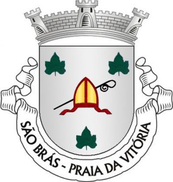 Brasão de São Brás (Praia da Vitoria)/Arms (crest) of São Brás (Praia da Vitoria)