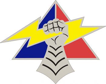 Coat of arms (crest) of 4th Armored Division, US Army