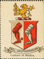 Wappen Cookson of Meldon nr. 1630 Cookson of Meldon
