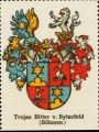 Wappen Trojan Ritter von Bylanfeld nr. 3024 Trojan Ritter von Bylanfeld