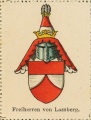Wappen Freiherren von Lassberg nr. 1321 Freiherren von Lassberg