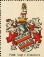 Wappen Freiherren Vogt von Hunolstein nr. 2015 Freiherren Vogt von Hunolstein