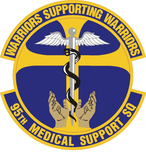 File:95th Medical Support Squadron, US Air Force.png