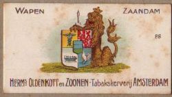 Wapen van Zaandam/Arms (crest) of Zaandam