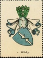 Wappen von Witzky nr. 1549 von Witzky