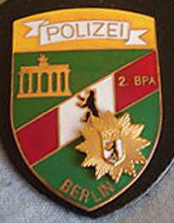 Arms of 2nd Police Readiness Unit, Berlin Police