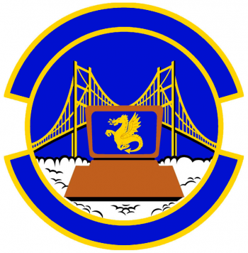 Coat of arms (crest) of the 349th Force Support Squadron, US Air Force