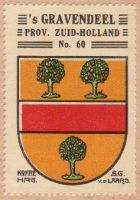 Wapen van 's Gravendeel/Arms (crest) of 's Gravendeel