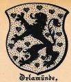 Wappen von Orlamünde/ Arms of Orlamünde