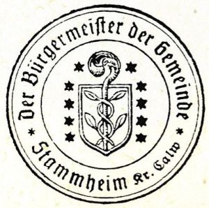 Wappen von Stammheim (Calw)/Coat of arms (crest) of Stammheim (Calw)