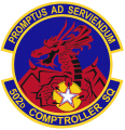 502nd Comptroller Squadron, US Air Force.png