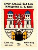 Arms (crest) of Dvůr Králové nad Labem