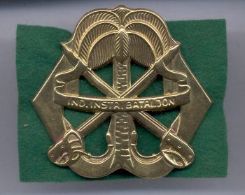 Beret Badge of the Indian Instruction Battalion, Netherlands Army