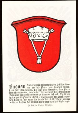 Wappen von/Blason de Knonau