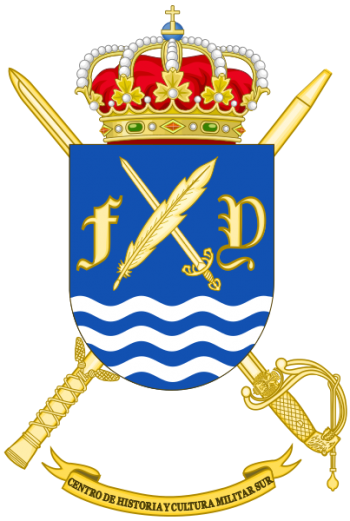 Coat of arms (crest) of the Military History and Culture Center South, Spanish Army