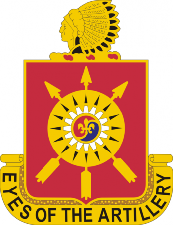 Coat of arms (crest) of 171st Field Artillery Regiment, Oklahoma Army National Guard
