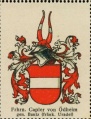 Wappen Freiherren Capler von Ödheim nr. 3384 Freiherren Capler von Ödheim