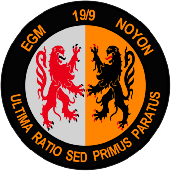 Coat of arms (crest) of the Mobile Gendarmerie Squadron 19-9, France