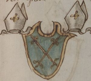 Arms of Bernard d’Elbène