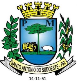 Arms (crest) of Santo Antônio do Sudoeste
