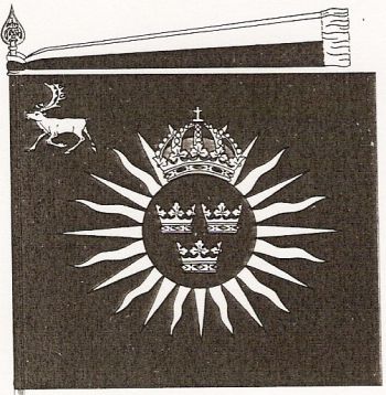 Coat of arms (crest) of 3rd Train Regiment Norrland Train Regiment Colour