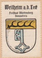 Wappen von Weilheim an der Teck/Arms (crest) of Weilheim an der Teck