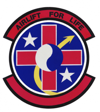 Coat of arms (crest) of the 137th Aeromedical Evacuation Flight, Oklahoma Air National Guard