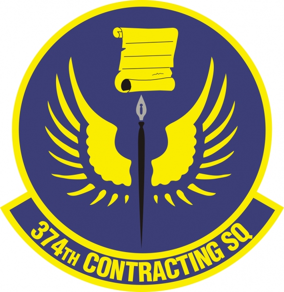 File:374th Contracting Squadron, US Air Force.png