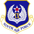 9th Air Force, US Air Force.png