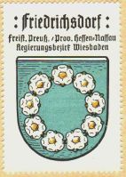 Wappen von Friedrichsdorf/Arms of Friedrichsdorf