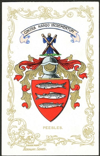 Coat of arms (crest) of Peebles
