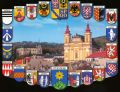 Czech heraldic postcard