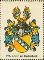 Wappen Freiherr von Oer zu Kackesbeck