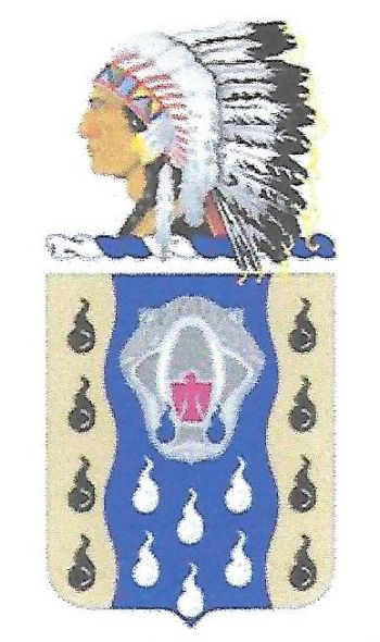 Coat of arms (crest) of 345th Quartermaster Battalion, Oklahoma Army National Guard