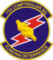 7th Comptroller Squadron, US Air Force.png