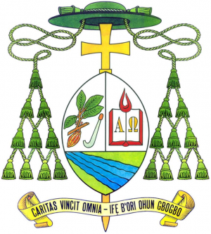 Arms of Gabriel ’Leke Abegunrin