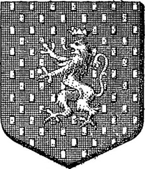 Arms (crest) of Jules-Denis-Marie-Dieudonné Le Hardy du Marais