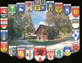 Czech heraldic postcard