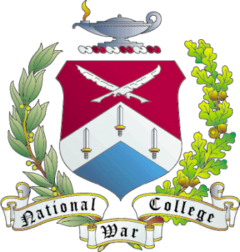 Coat of arms (crest) of the National War College, US